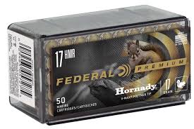 Federal | .17 HMR | v-max |17gr (Polymer Tip)