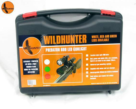 Predator 800 Gunlight Kit with White, Red, Green LED's