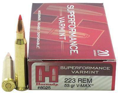 Hornady | Super Varmint 223 53gr V-max